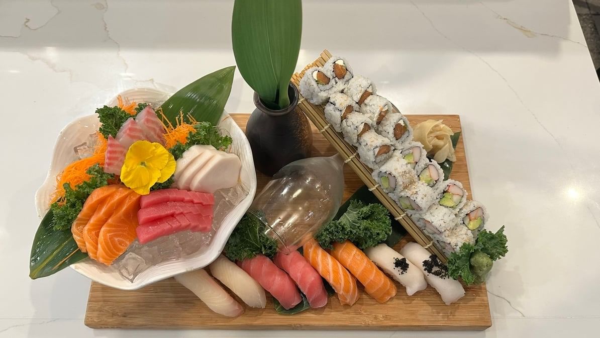 Sushi + Sashimi Platter for 2.