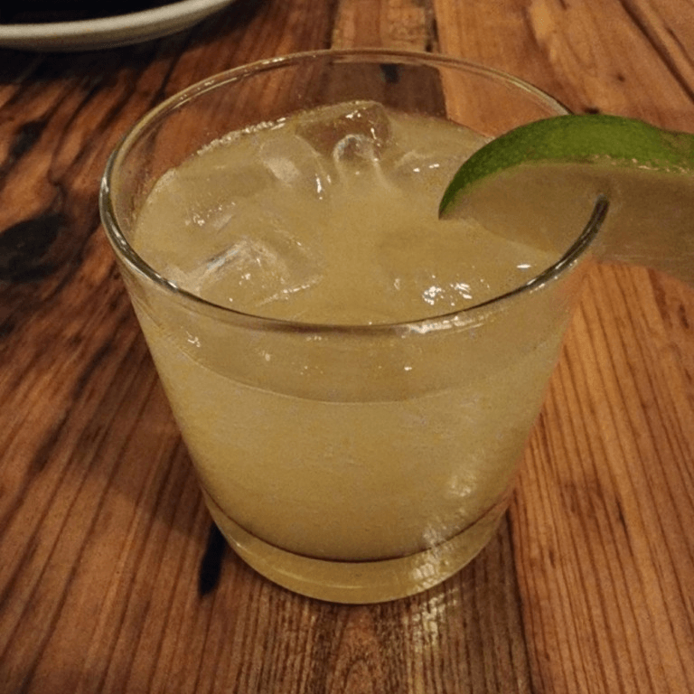 Ginger tumeric mocktail.