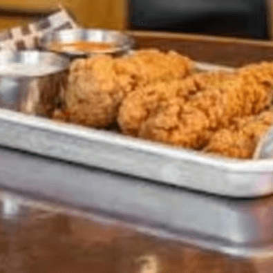 (2) Chicken Tendies with Fries.