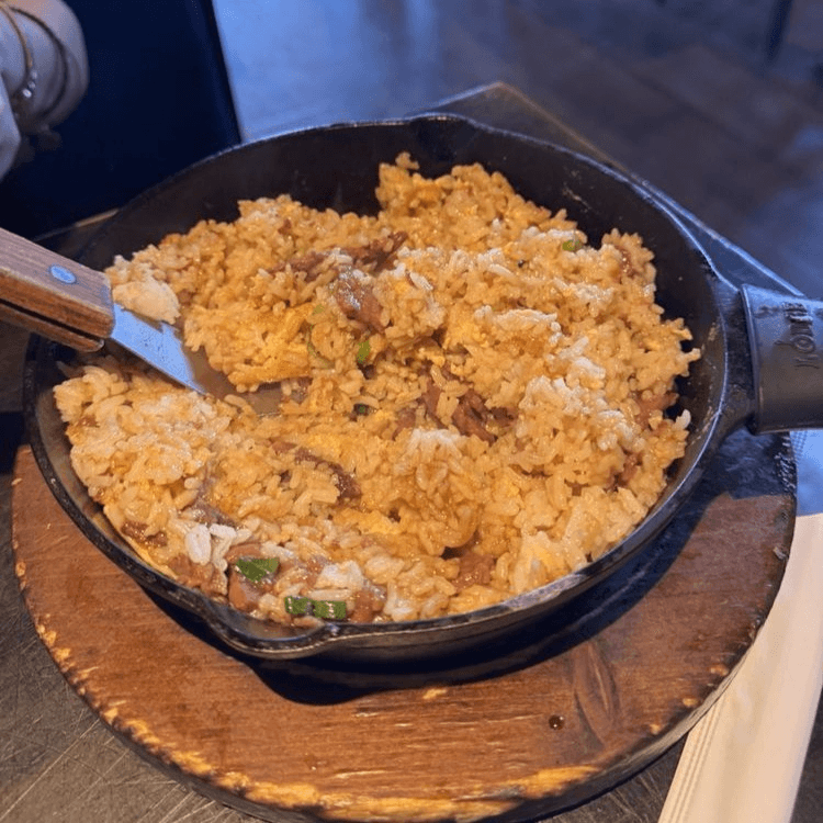 Beef Garlic Fried Rice.