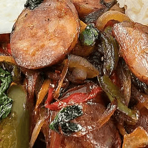 Chorizos Colorados Salteados.