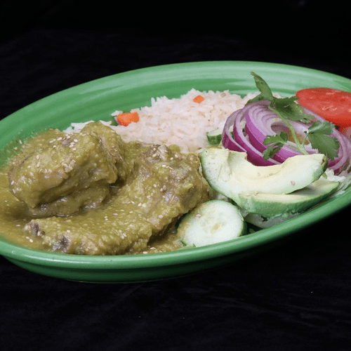 Costillas Puerco En Salsa Verde O Roja.