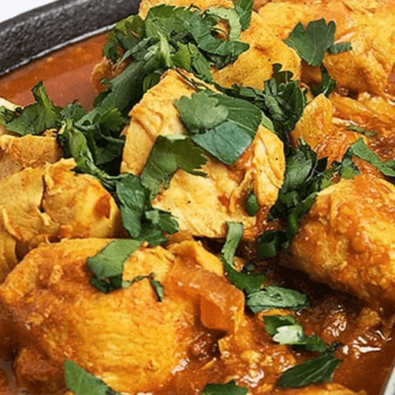 Chicken Vindaloo (+Potato).