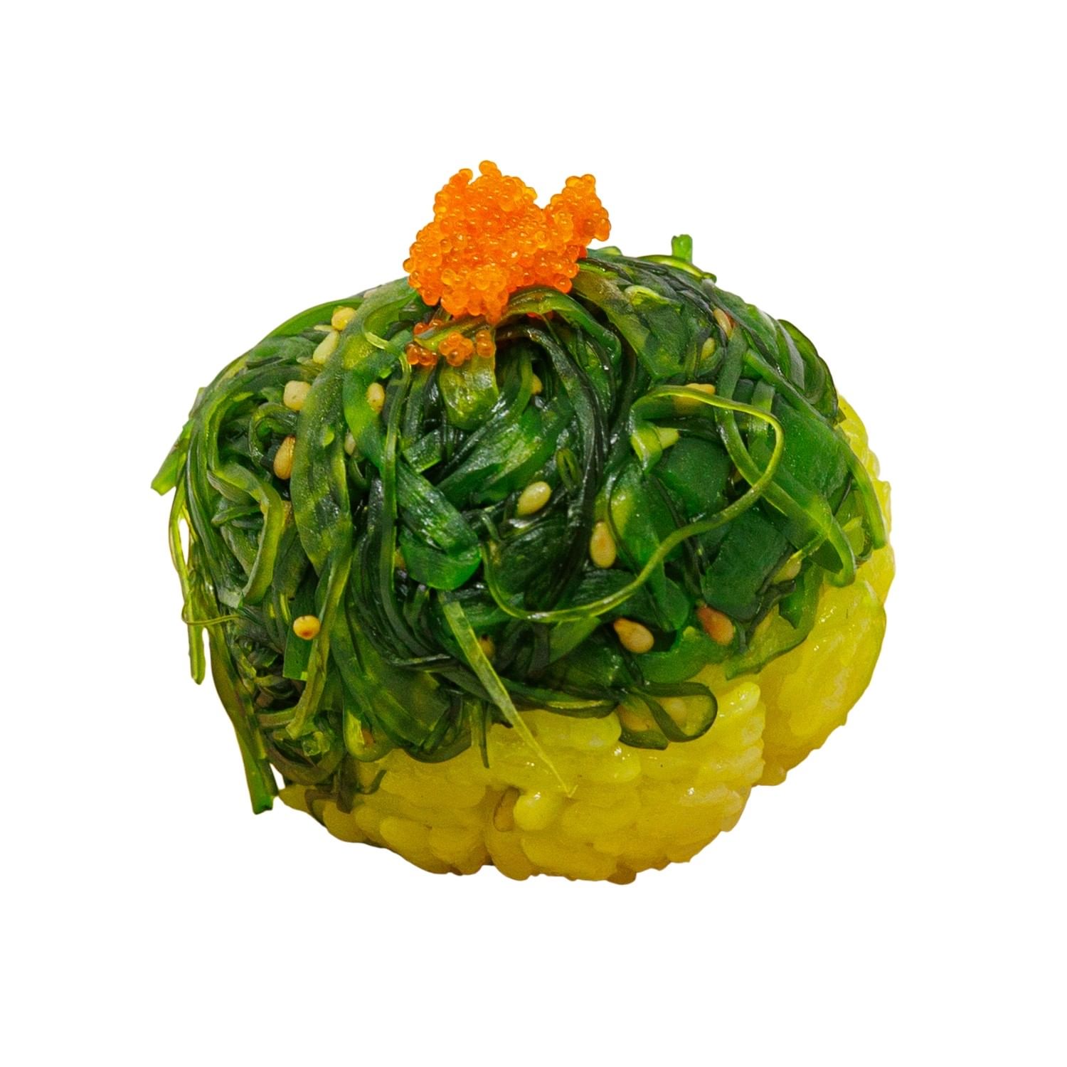 Seaweed Sushi Ball - 海草寿司球 - Bolita de Sushi de Alga.