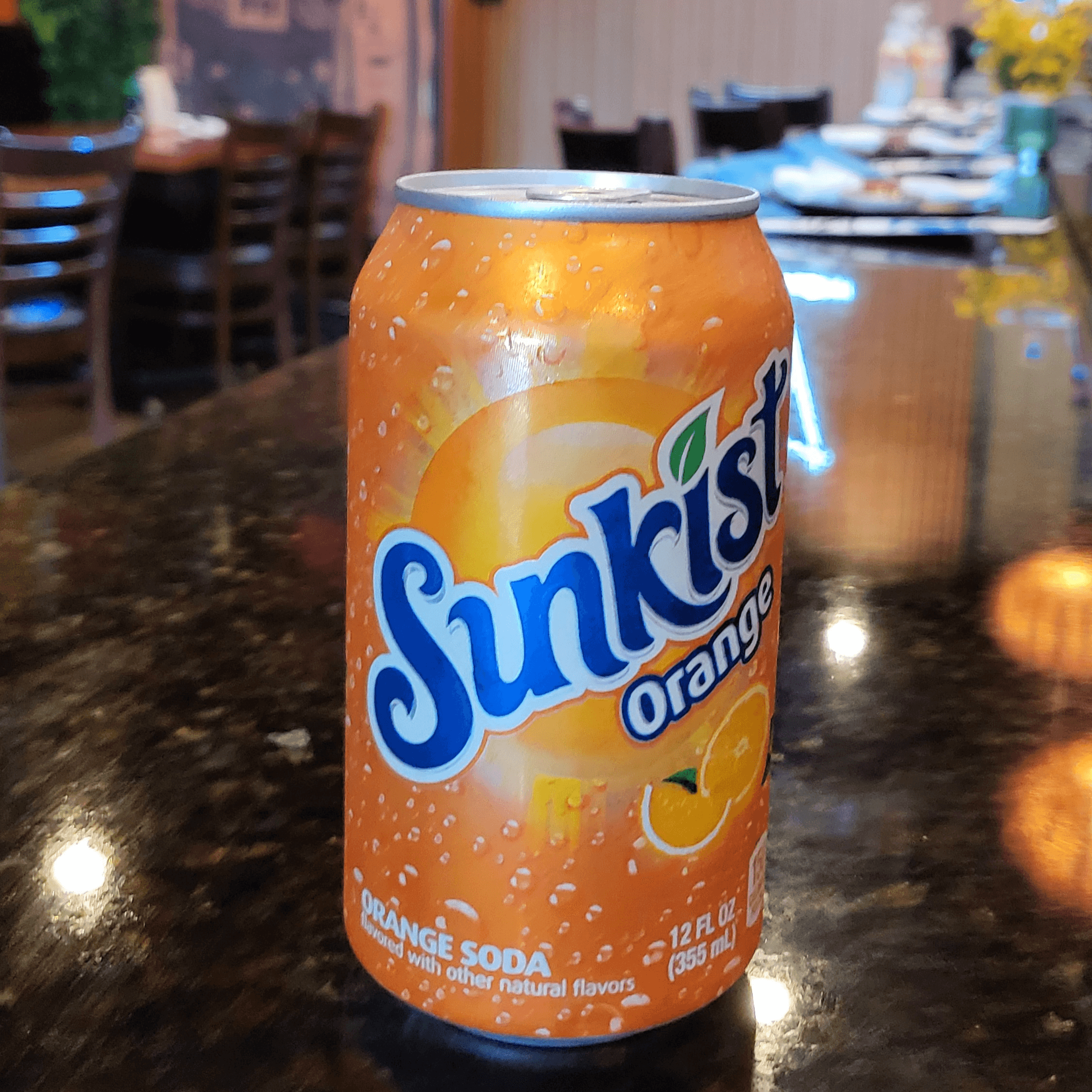 Sunkist Orange soda.