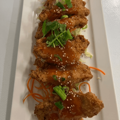 Sesame Chicken.