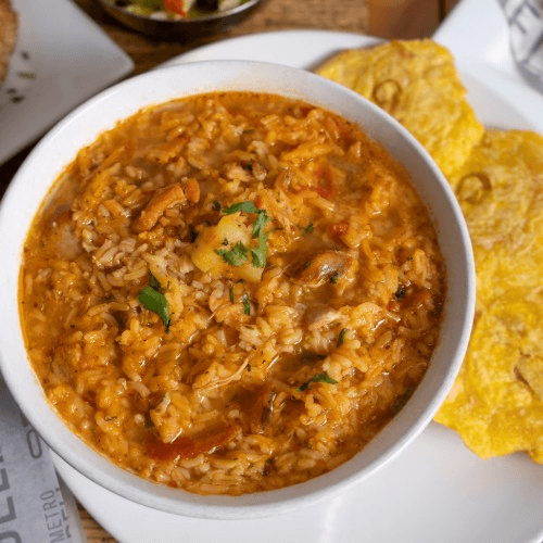 Chicken Asopao (Soup).