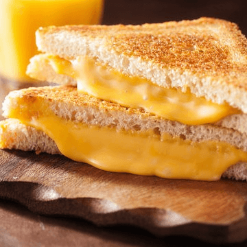 Kid Grilled Cheese Sandwich.