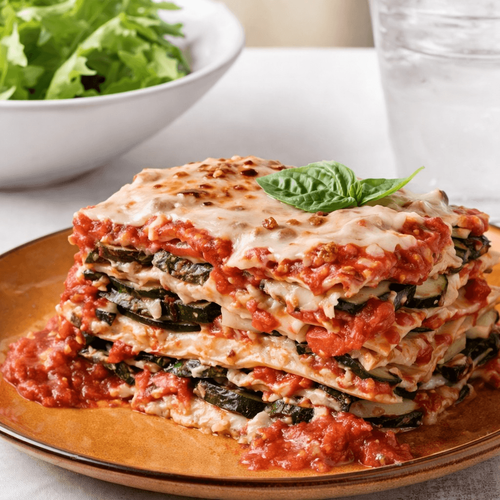 Homemade Veggie Lasagna.