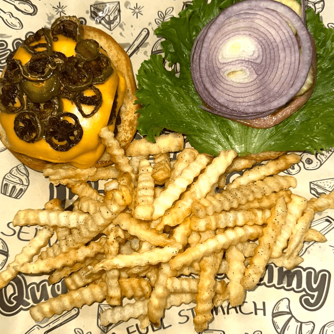 Jalapeno Business Burger.