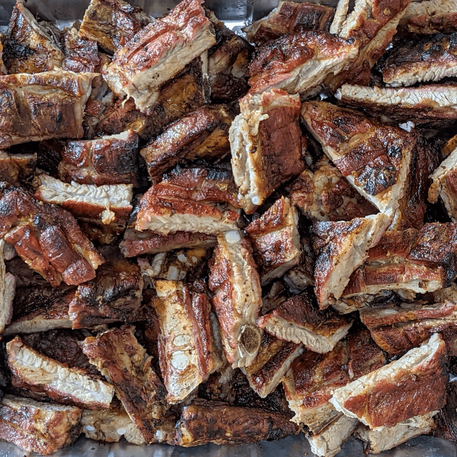 Pork Ribs by pieces.