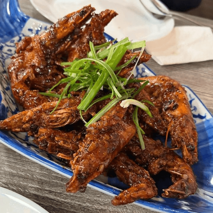 Butter Garlic Shrimp.
