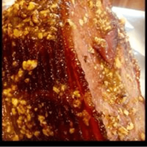 Praline Glazed Ham.