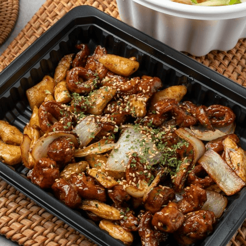 Korean Spicy Pork Bento