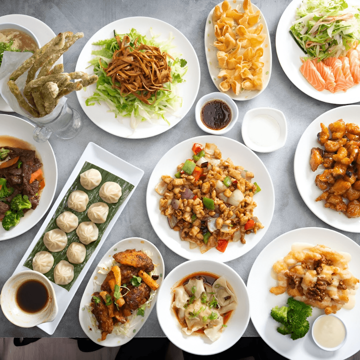 A Menu for Everyone 🍚🐟🥗
