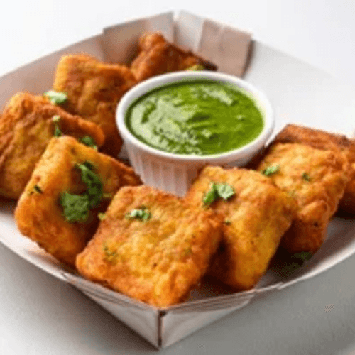 Paneer Pakoras.
