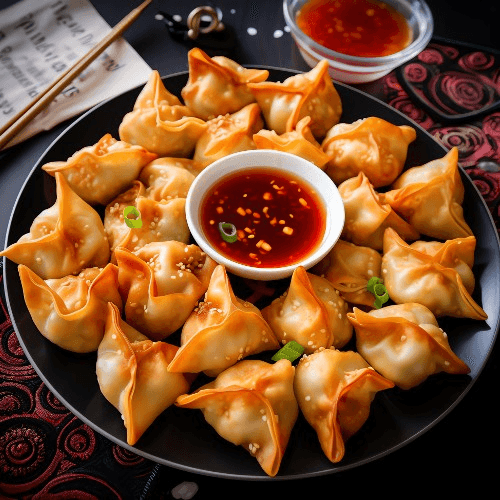 Cream Cheese Wontons.