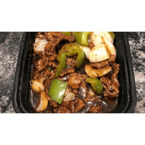 B10. Black Bean Beef.