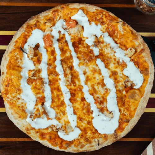 Buffalo Rancher Pizza (Papoos - 5" (4 Slice))