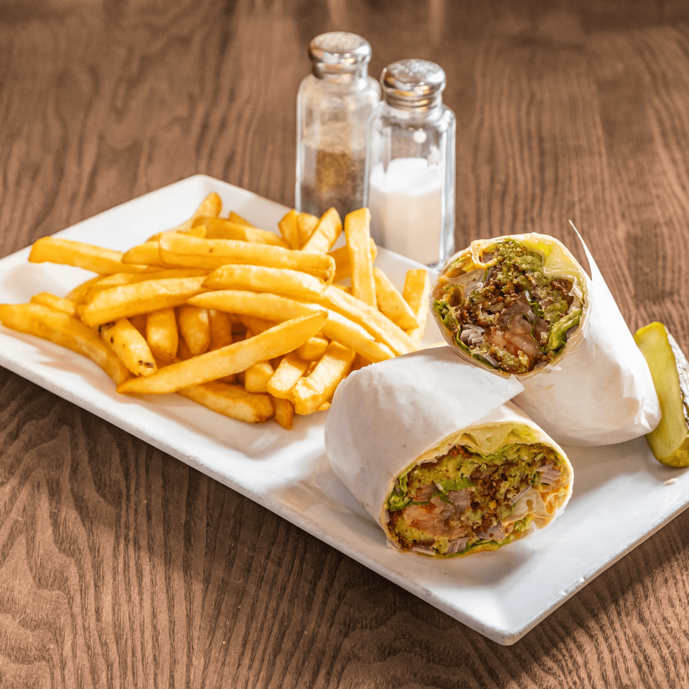 Falafel Wrap.