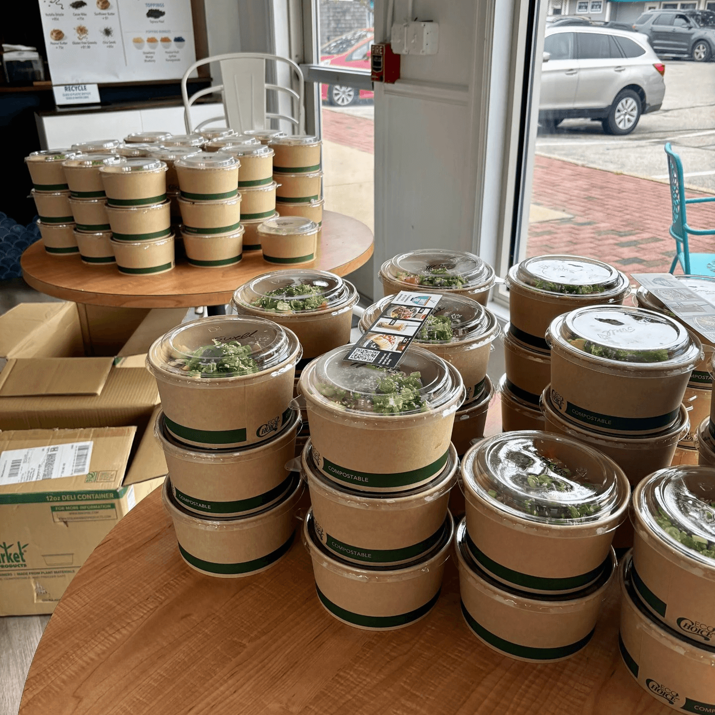 Option C: Pre-Made Poke Bowls