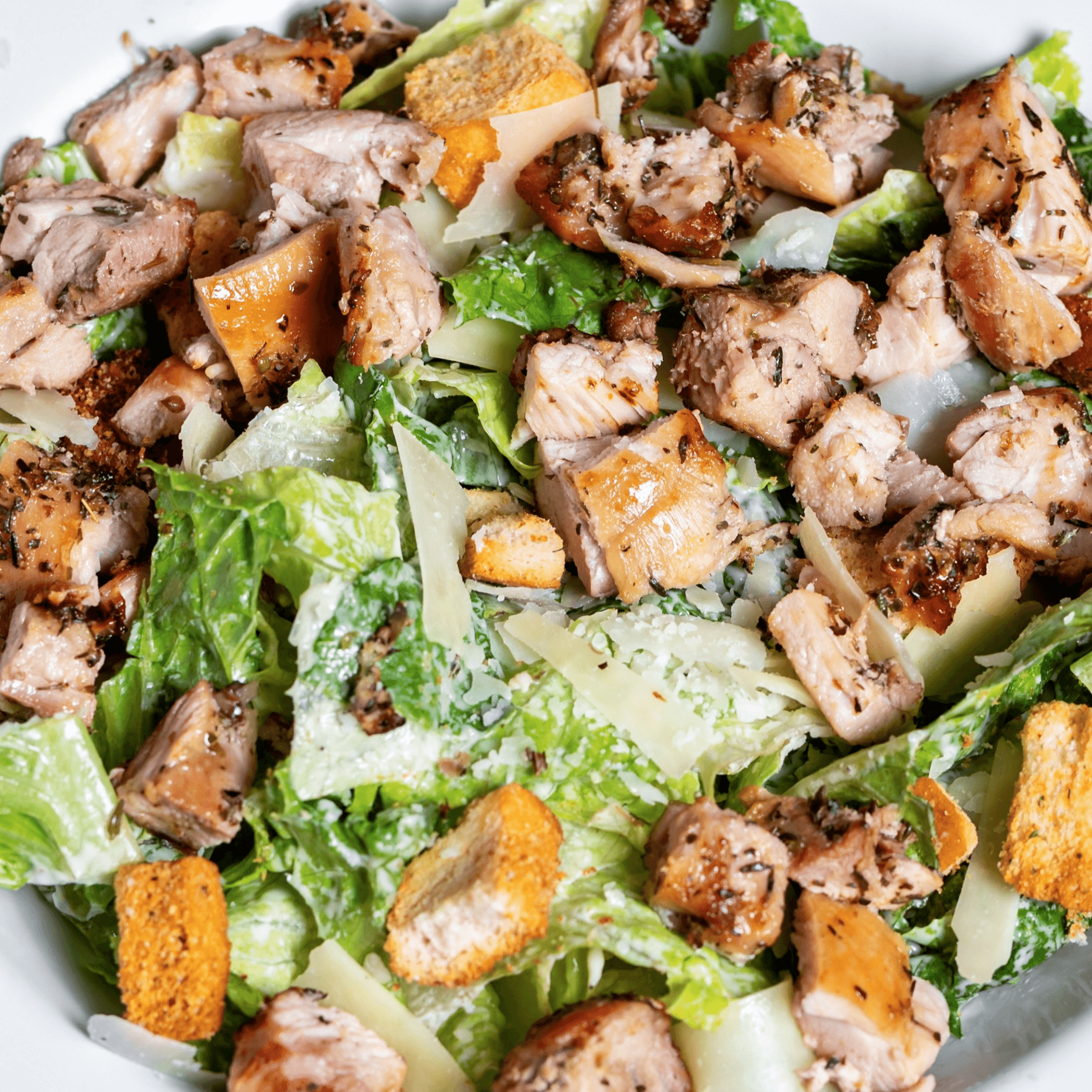 Chicken Caesar Salad.