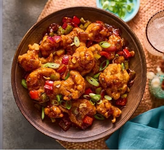 Gobi Manchurian (Vegan).