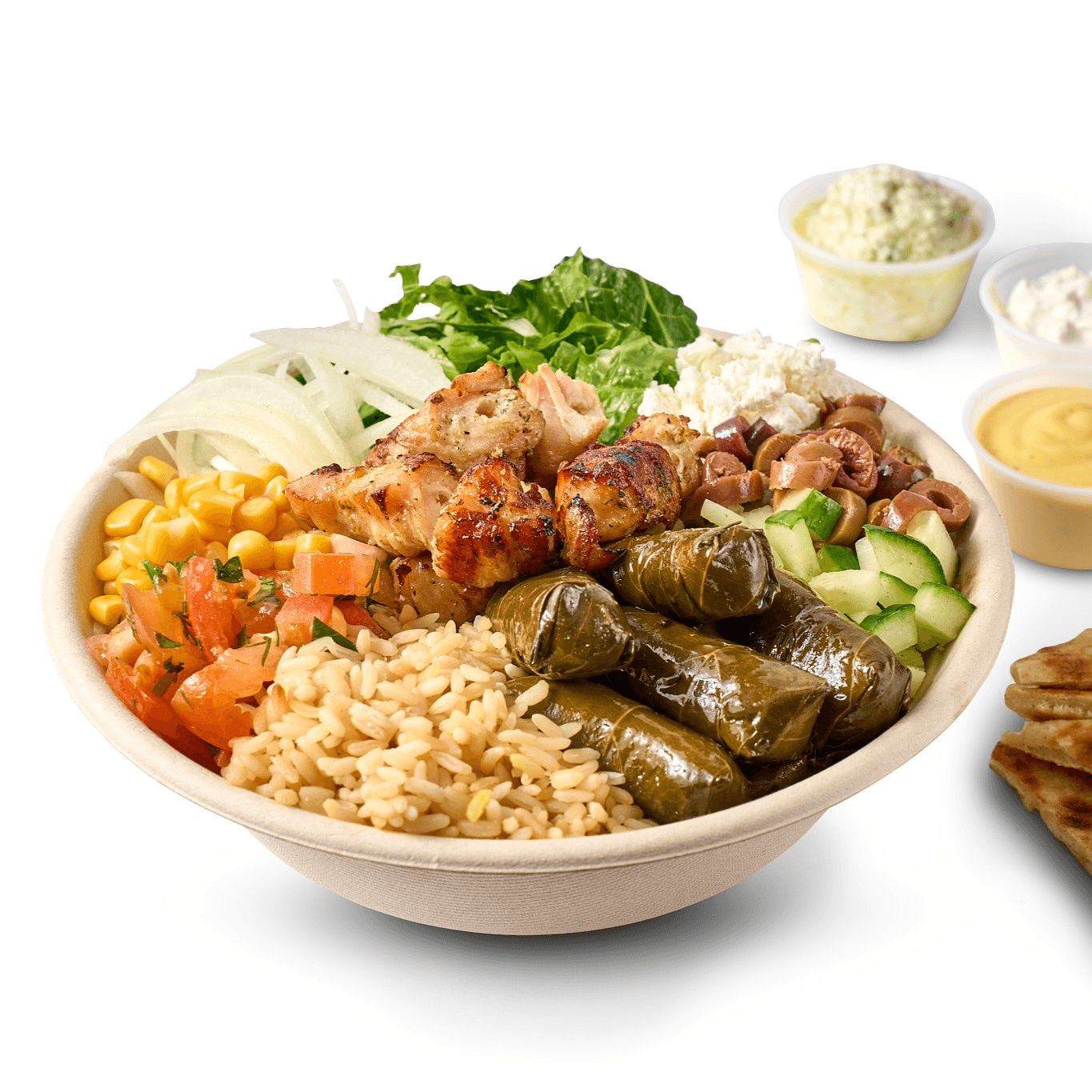 Pork Souvlaki Bowl.