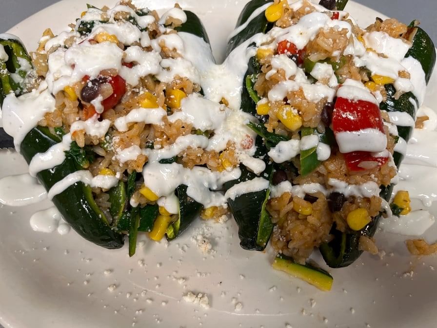 Poblanos Ranchero Dinner.