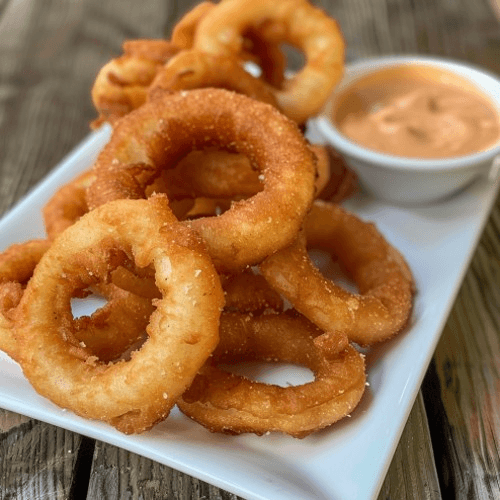 Beer Battered Onion Rings