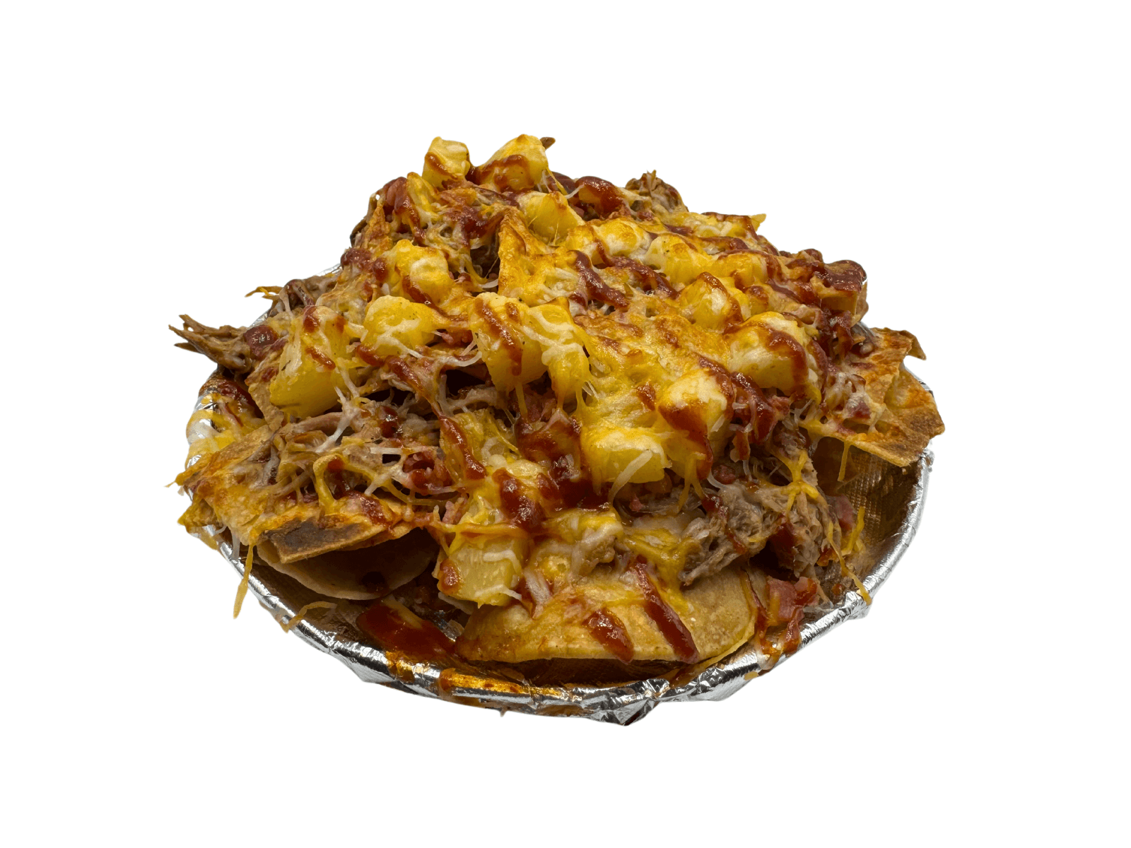 Papá Cerdo Nacho Melt.