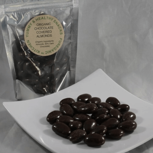 Chocolate Almonds.