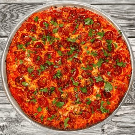 Hot Honey Pepperoni Pizza.