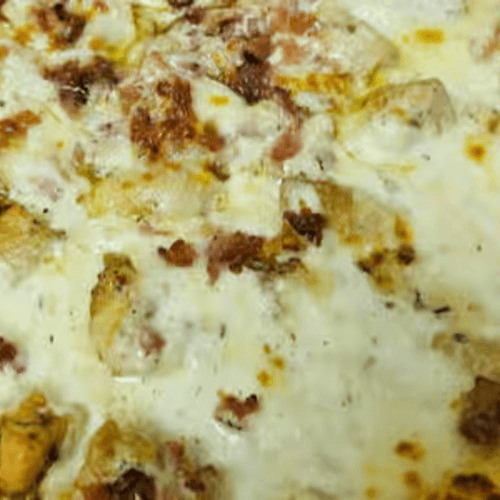 Chicken Ranchero Pizza.