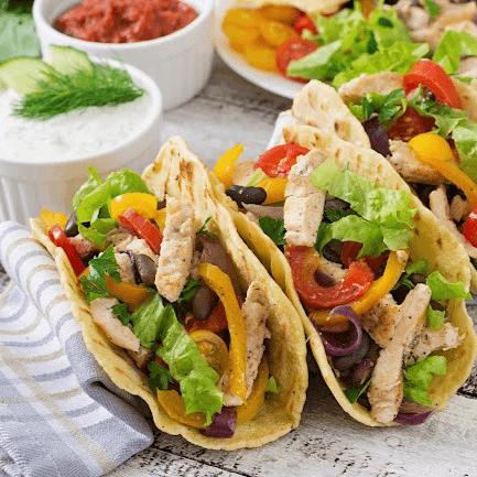 Taco Bar (Beef or Chicken).
