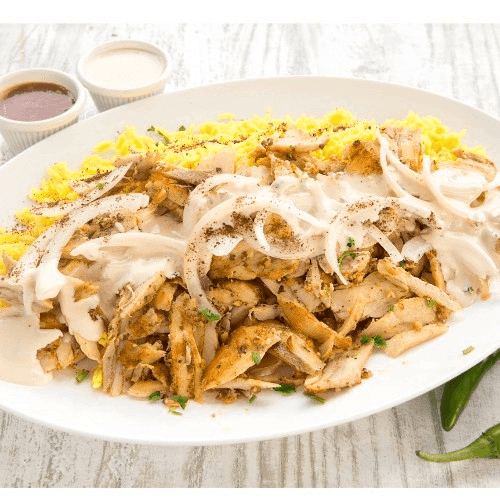 Chicken Shawarma Platter.