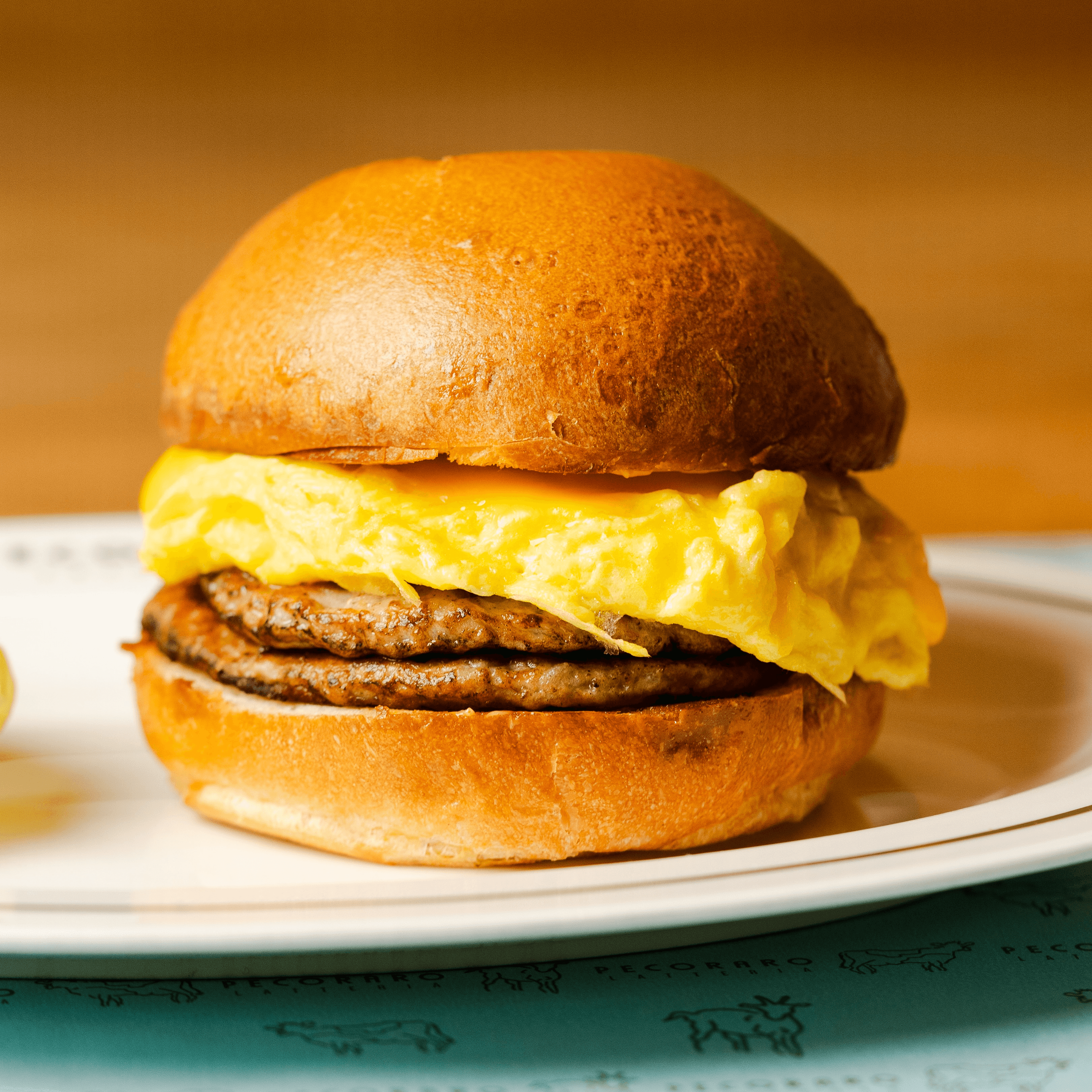 SAUSAGE EGG & CHEESE.