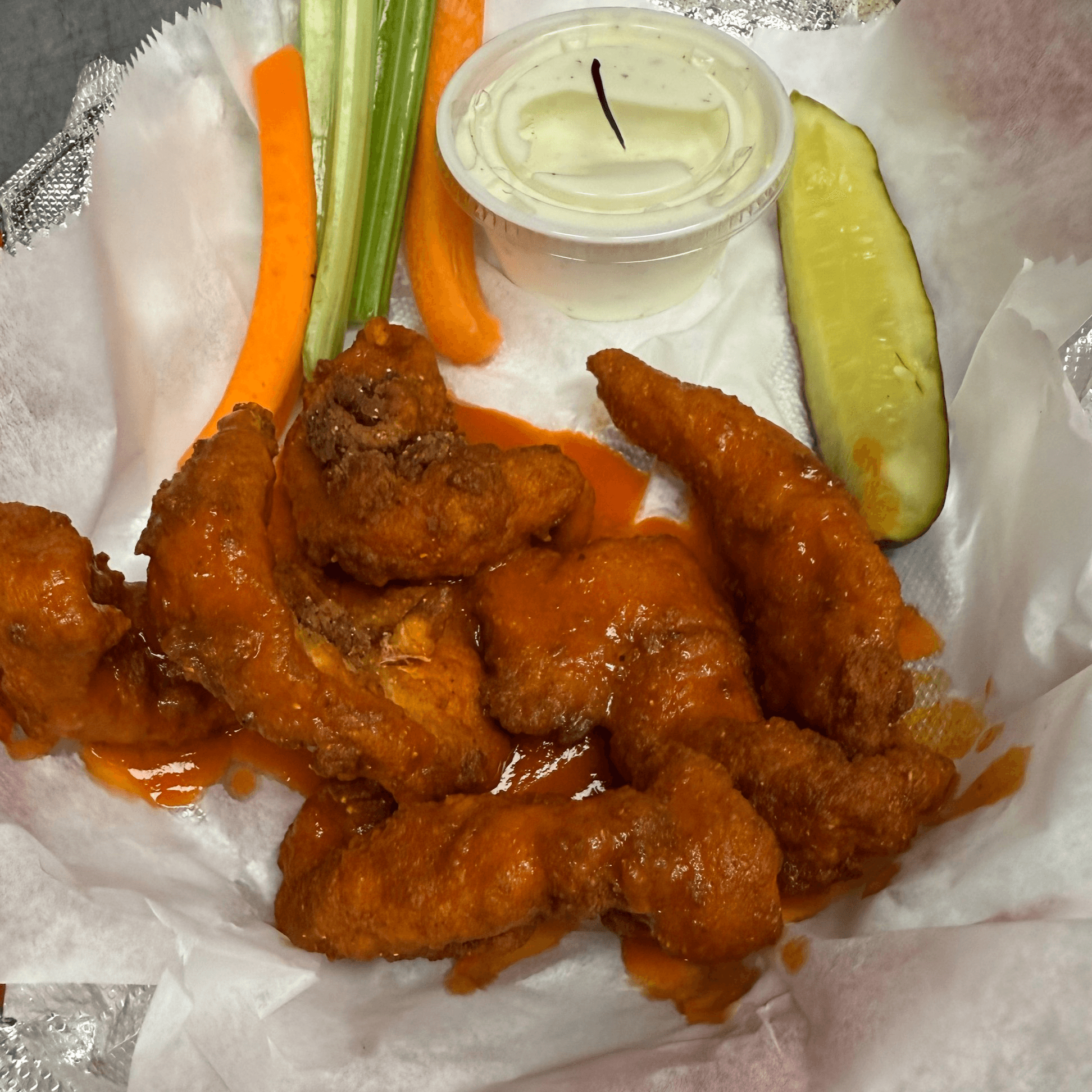 Buffalo Chicken Tenders.