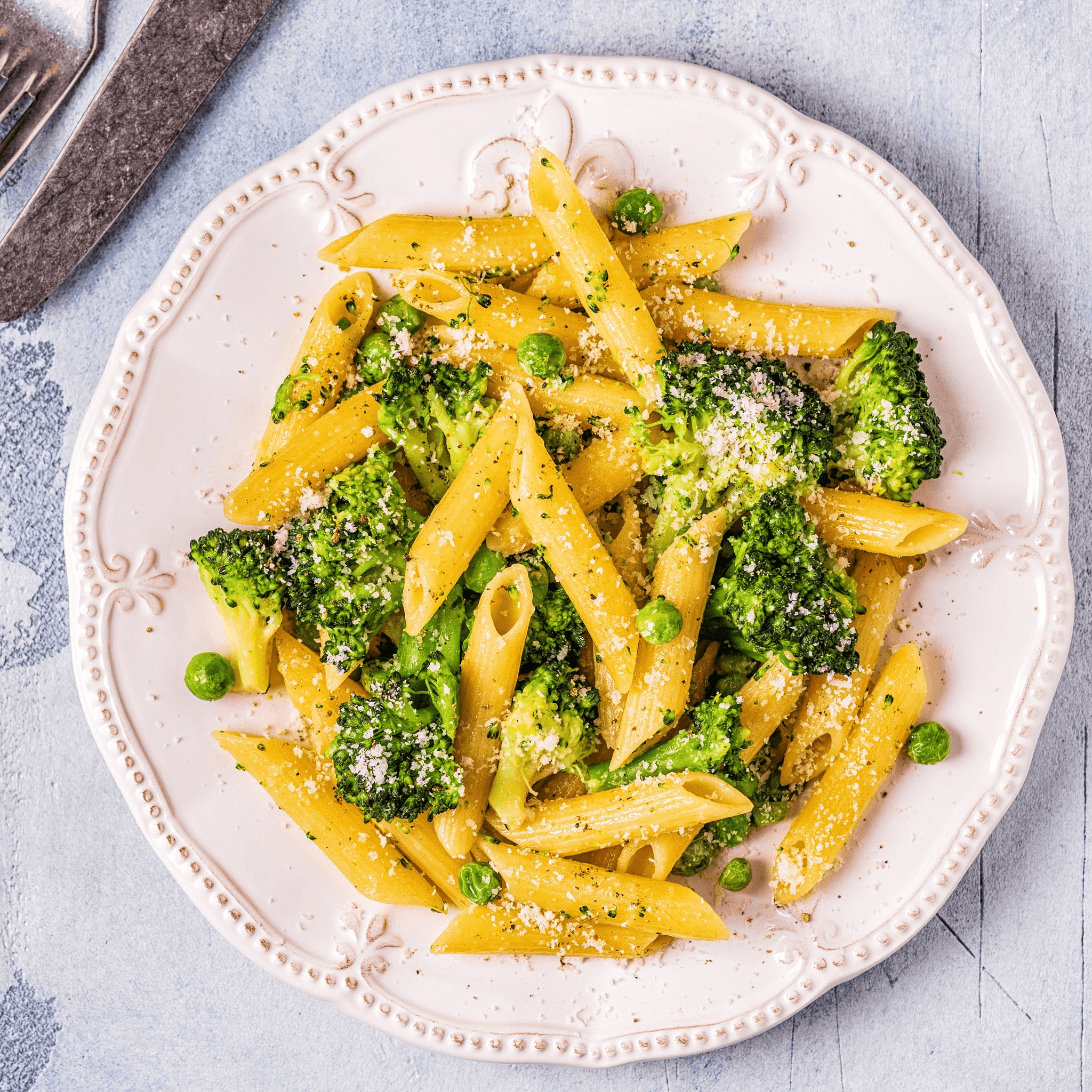 Penne with Broccoli Pasta.