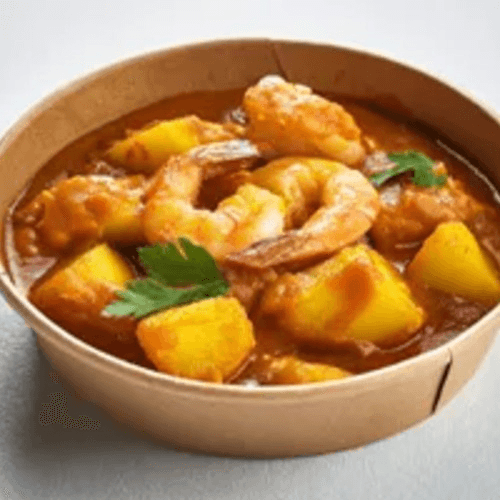 Shrimp Vindaloo.