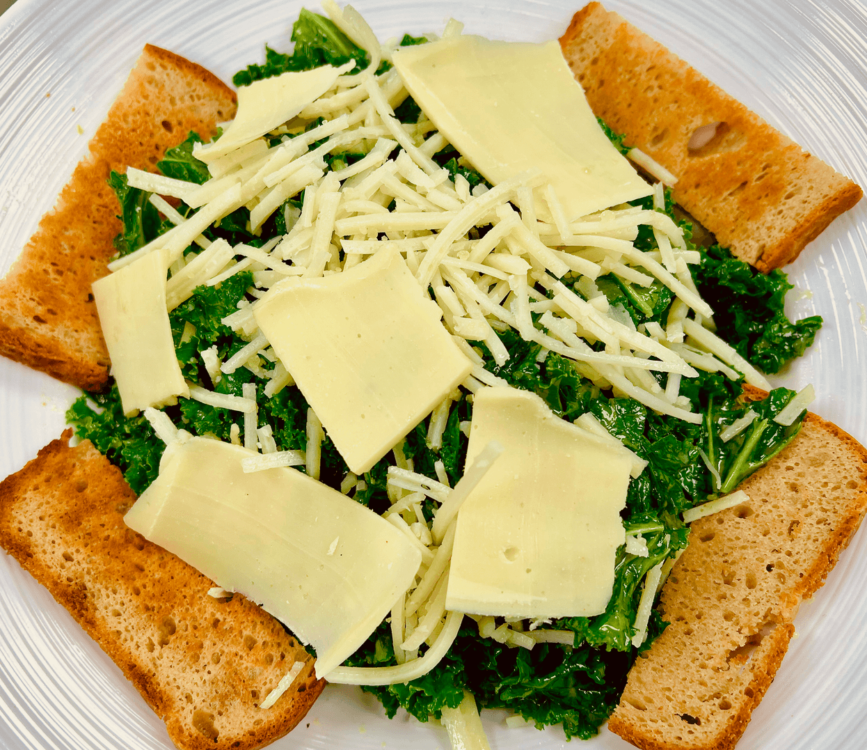 Grilled Caesar Salad (c).