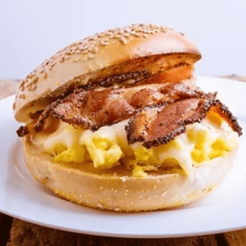 Egg & Cheese Breakfast Sandwich.