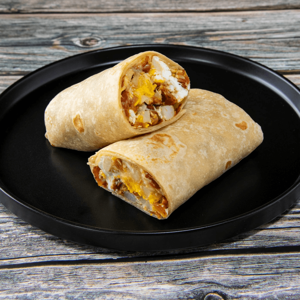 Bacon Breakfast Burrito.