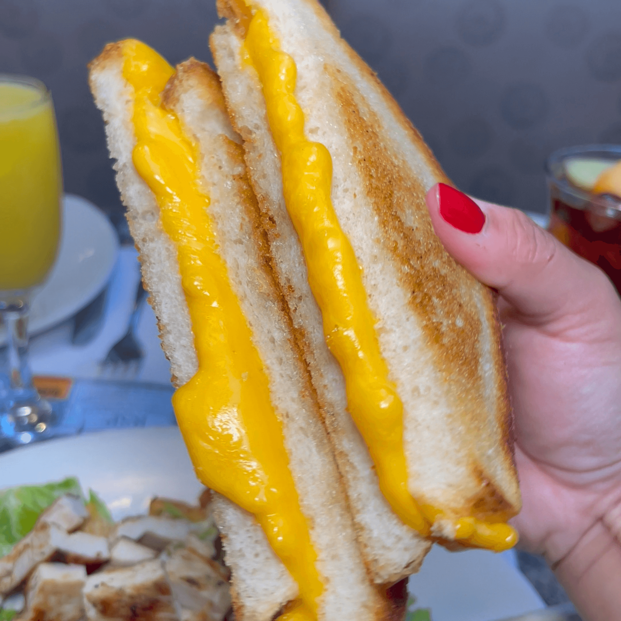 Grilled Cheese Sandwich.