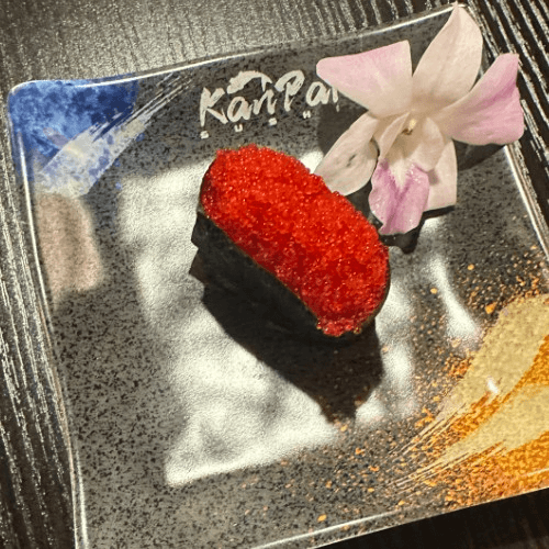 Flying Fish Roe Nigiri.