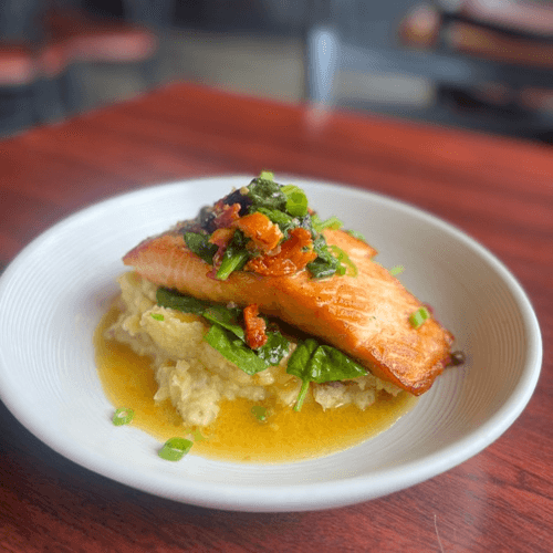 Atlantic Salmon Piccata.