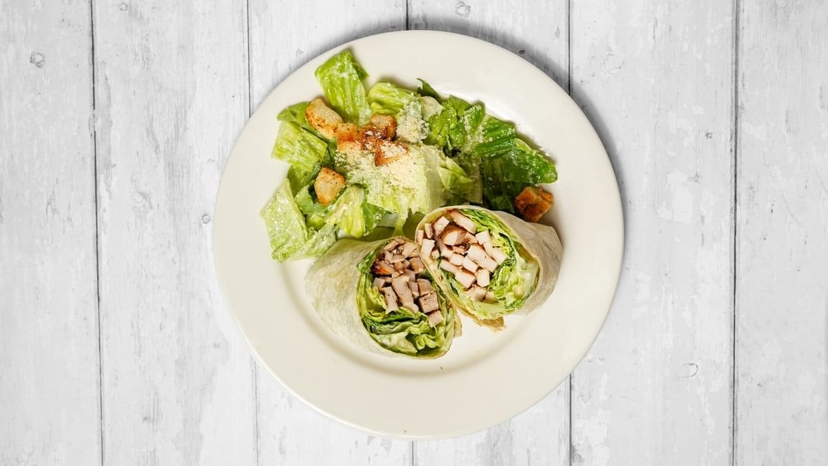 Chicken Caesar Wrap.
