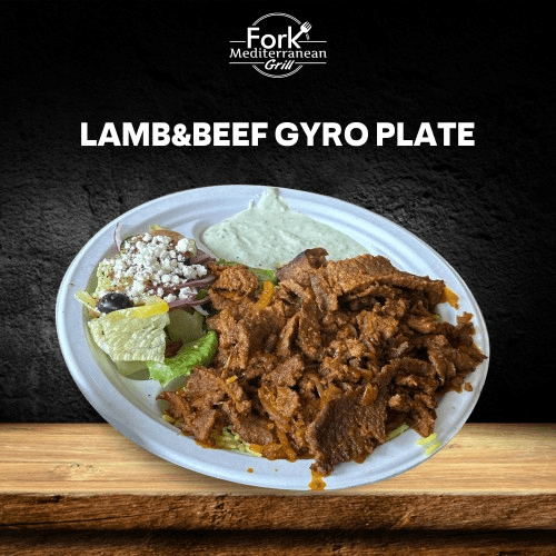Lamb & Beef Gyro Plate