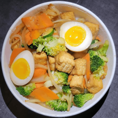 Tofu Rice Bowl.