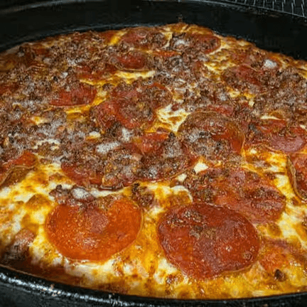 2 Toppings 2 Go & 2-Liter Pop.